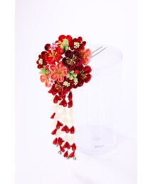 日本製手作り髪飾り（かんざし）(和装小物)