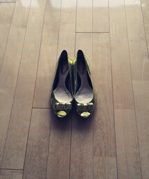 UNITED ARROWS | ネオンイエローのパンプス(パンプス)