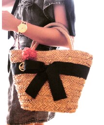 LANVIN en Bleu | かごバッグ