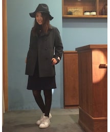 ハリスツイード新作アウター | ピーコート