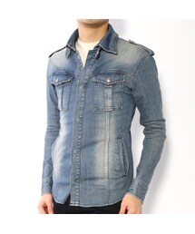 BURBERRY BLACK LABEL | デニムシャツ(シャツ/ブラウス)