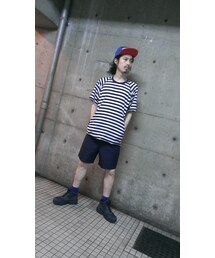 MissMuch | パイル地ポケット付きTシャツ(Tシャツ/カットソー)