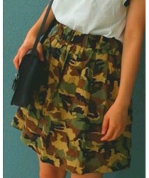 H&M | 迷彩柄スカート(スカート)