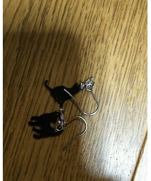 友達が作ったセリア100均のパーツで作ったピアス | ピアス（両耳用）