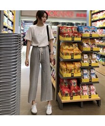 9分丈ハイウエストトレーニングパンツ(その他パンツ)