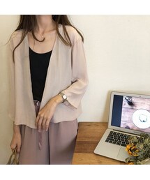 薄手なサマーカーディガン(カーディガン/ボレロ)