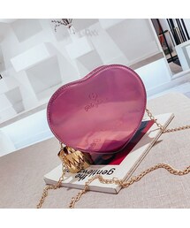 ハート型チェーンポーチ(ショルダーバッグ)