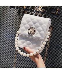 キルティングパールハンドバッグ(ハンドバッグ)