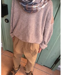 このパンツのこのシルエットが好き | パンツ