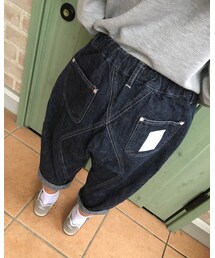 後ろのデザイン&シルエットも可愛い | パンツ