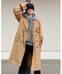 Ryo｜Ryo takashimaのトレンチコートを使ったコーディネート - WEAR