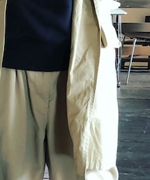 BURBERRY | ノーカラーコート
