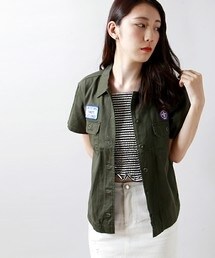 WEGO | WEGO/バックロゴワッペンシャツ(シャツ/ブラウス)