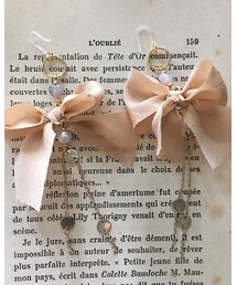 Hime. | ヨーロッパ製の生地を使用したハンドメイドピアス(ピアス（両耳用）)