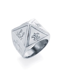 QUANTEZ | QUANTEZ PYRAMID RING SILVER(リング)