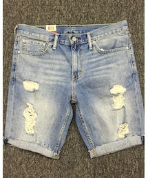 Levi's | 日本未発売リーバイス！切りっぱなし&ダメージ！(デニムパンツ)
