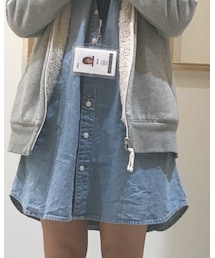 grn | シャツワンピース