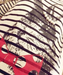 ウサギのボーダーT(Tシャツ/カットソー)