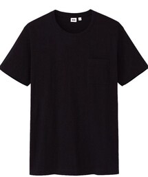 UNIQLO | Uniqlo black pocket tee(Tシャツ/カットソー)