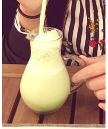 iced green tea 🍵latte | その他