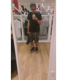 ROTHCO | 綠色數位迷彩短褲(その他パンツ)