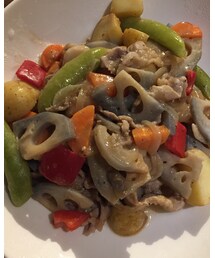 春野菜の黒酢あんかけ | その他