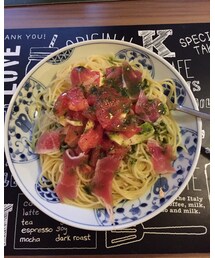 生ハムモッツアレラの冷製パスタ | その他