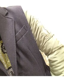 HARE | MA-1切り替えコート(チェスターコート)