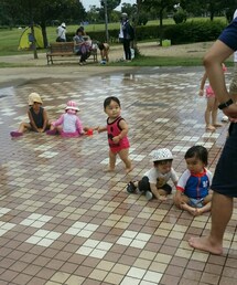 水遊びで走り回って滑って後頭部強打‼😱 | その他