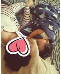 疲れてパパと寝んね❤︎ | その他