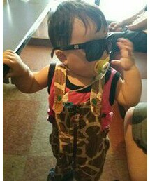 大阪里帰り😁グラサンにおしゃぶり(笑)😂 | その他