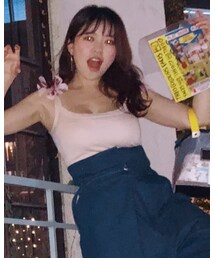 どこのかわからないけど超可愛い羽付きキャミ | キャミソール