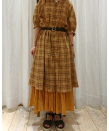 ワンピース着回しver.🌻 | ワンピース