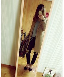 チェスターコート羽織ってました＊ | その他