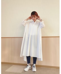 front style | front style(シャツワンピース)