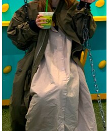 fashiru | シャツワンピース