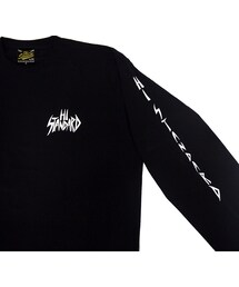 HS_RIC CLAYTON_LONGSLEEVE_ホワイトプリント(Tシャツ/カットソー)