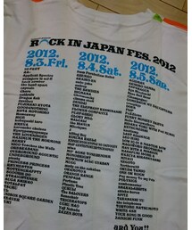 rockinon | ROCK IN JAPAN 2012(Tシャツ/カットソー)