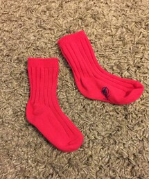 PETIT BATEAU | 赤い靴下(ソックス/靴下)