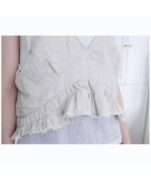 Ruffle 短身背心(ベスト)