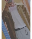 GU(ジーユー)の「トップス(Tシャツ/カットソー)」