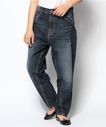 and it_ | 深ゆるまたサルエルデニムパンツ(デニムパンツ)