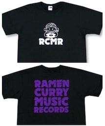 ラーメンカレーミュージックレコード | RCMR Tee Adult黒(Tシャツ/カットソー)