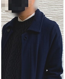 Sacai | knit coat(トレンチコート)