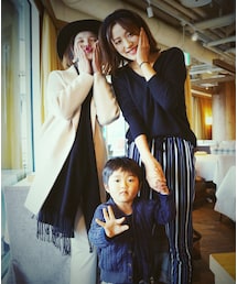 GU | ストライプパンツ(その他パンツ)