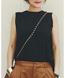 GU | マーゼライズドノースリーブT、サイズM(Tシャツ/カットソー)