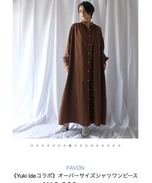 FAVON | シャツワンピース