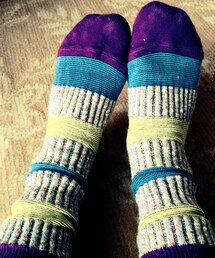 不明 | どこのか忘れたお気に入り靴下(ソックス/靴下)