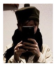 MARGARET HOWELL | キョンシーみたいな帽子(ハンチング/ベレー帽)