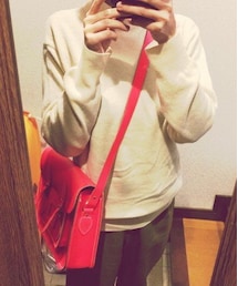 古着 | お母さんのお下がり白ニット(ニット/セーター)